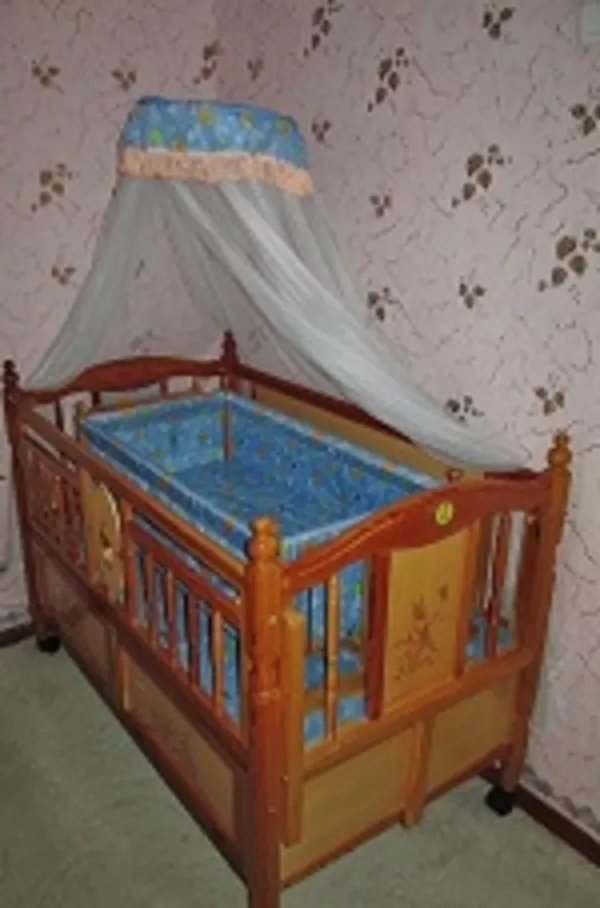 Продам детскую кроватку 7